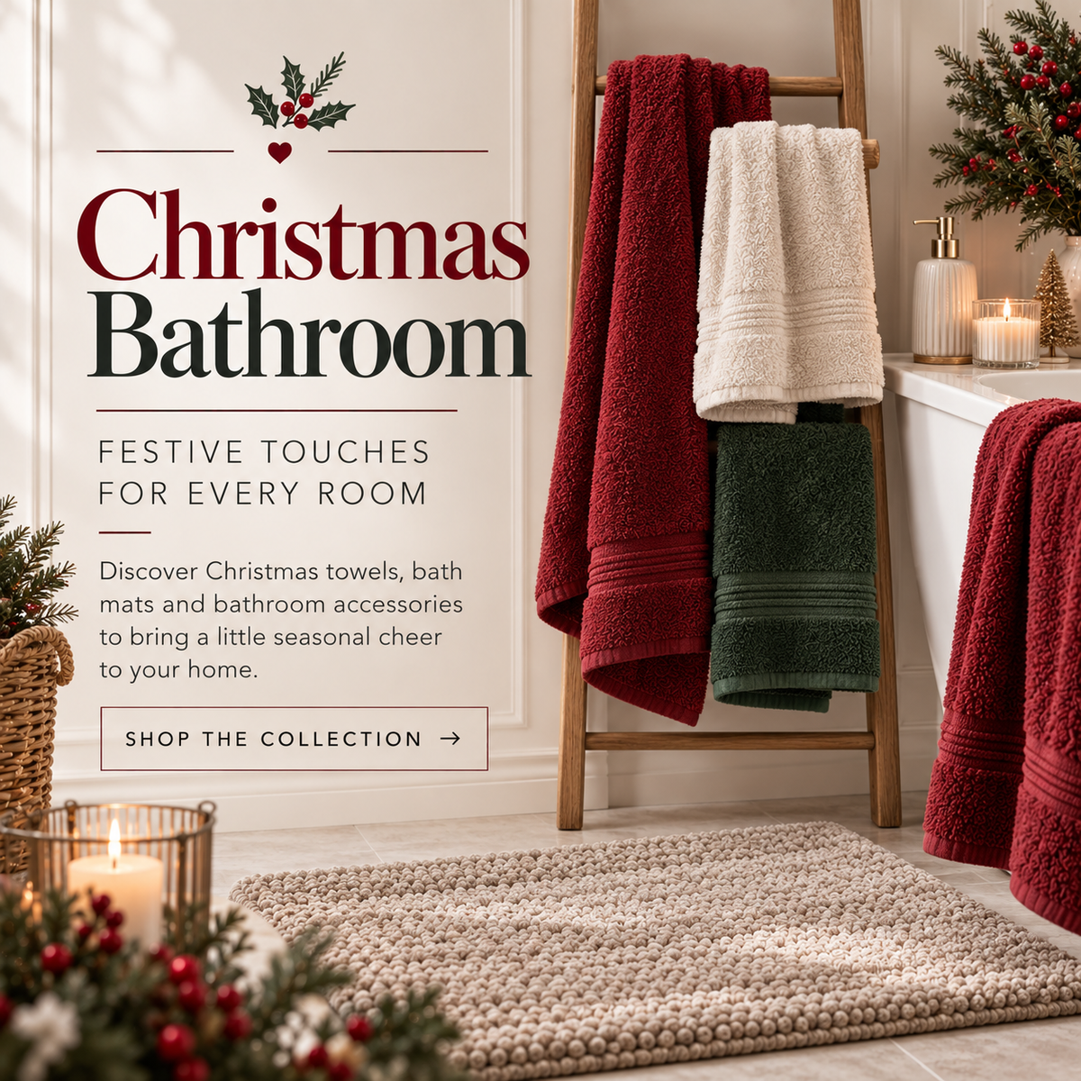 Christmas Bathroom