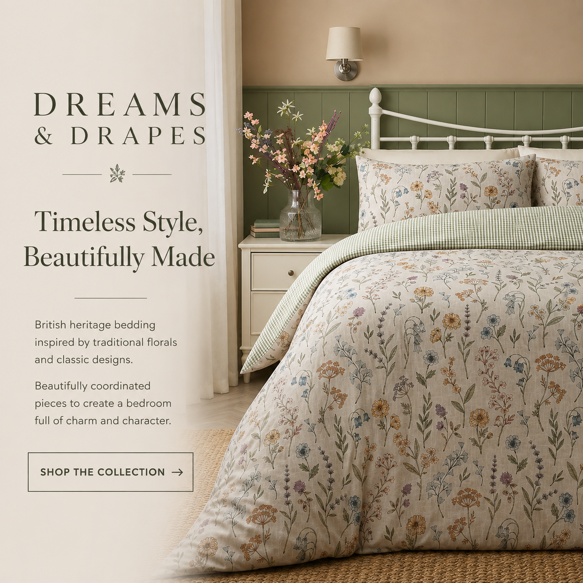 Dreams & Drapes Bedding