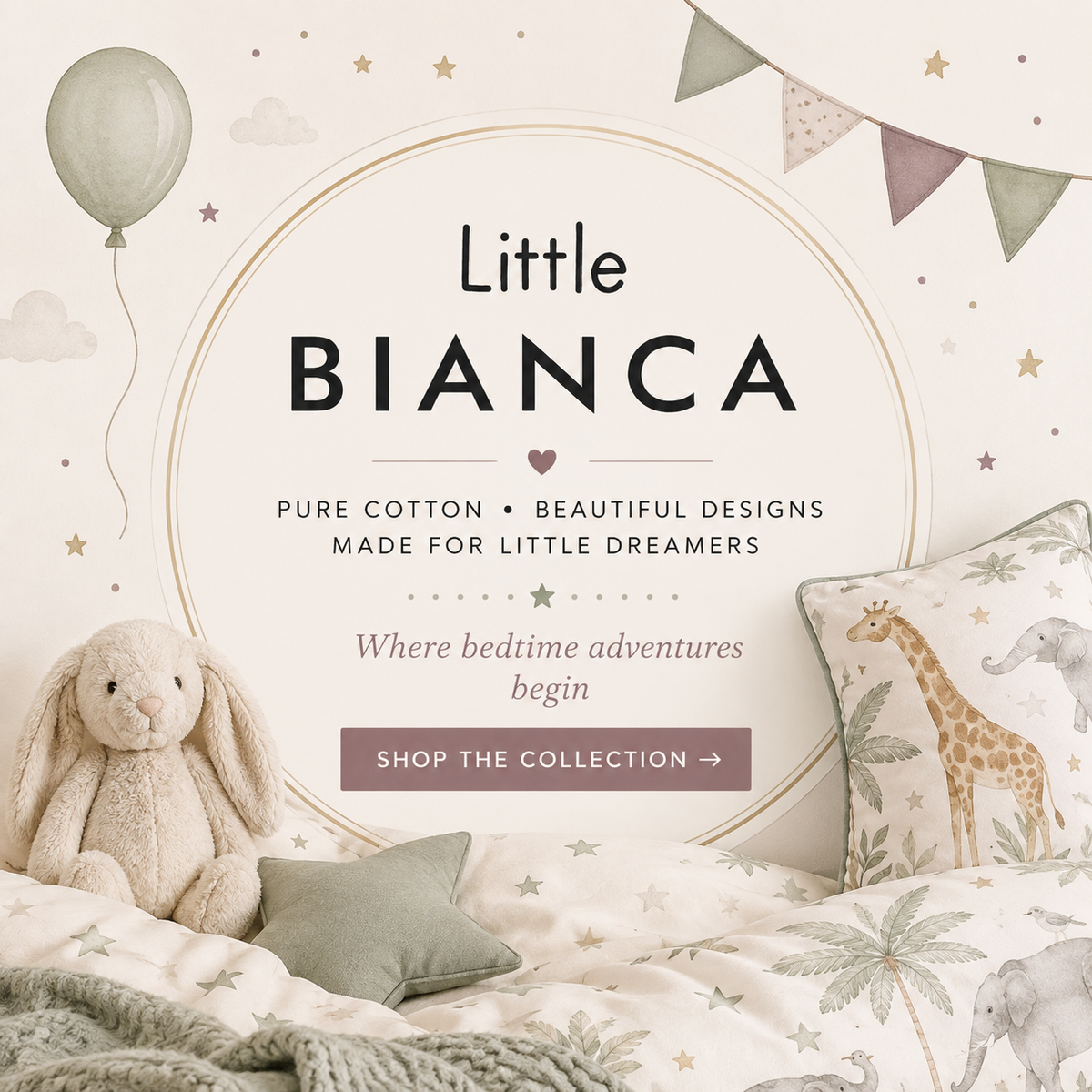 Little Bianca Bedding