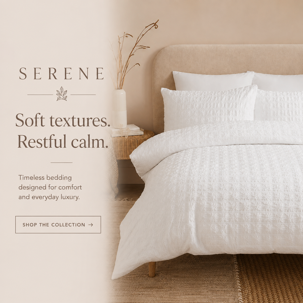 Serene Bedding