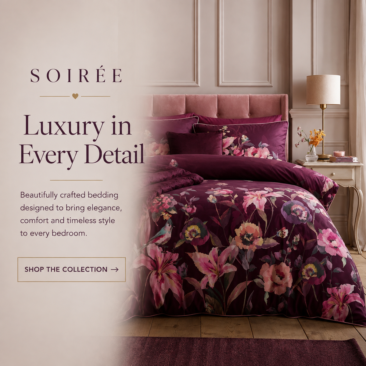 Soirée Bedding