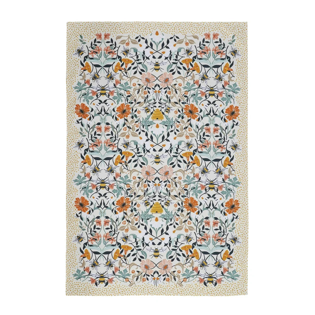 Ulster Weavers Bee Bloom Cotton Tea Towel in Multicolour
