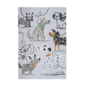 Ulster Weavers Dog Days Cotton Tea Towel in Grey