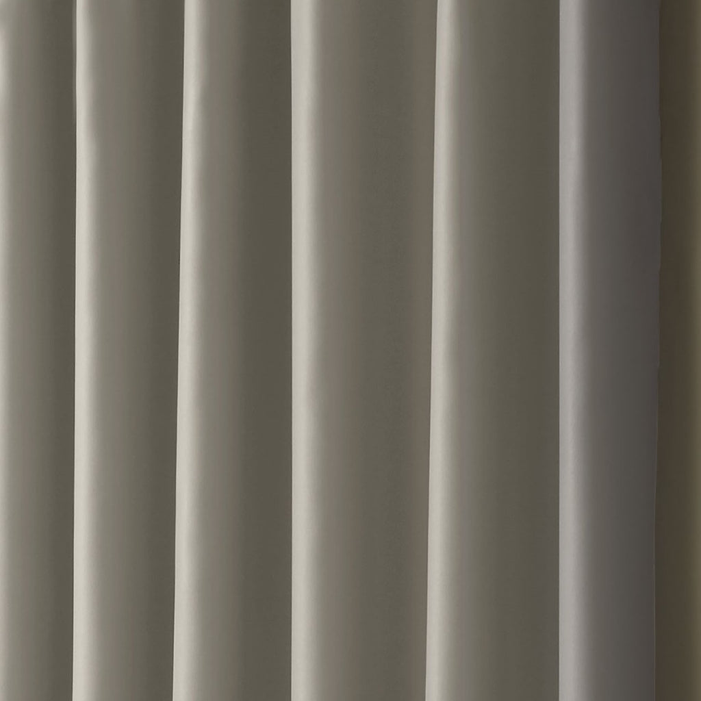 100% Blackout Eyelet Curtains in Grey