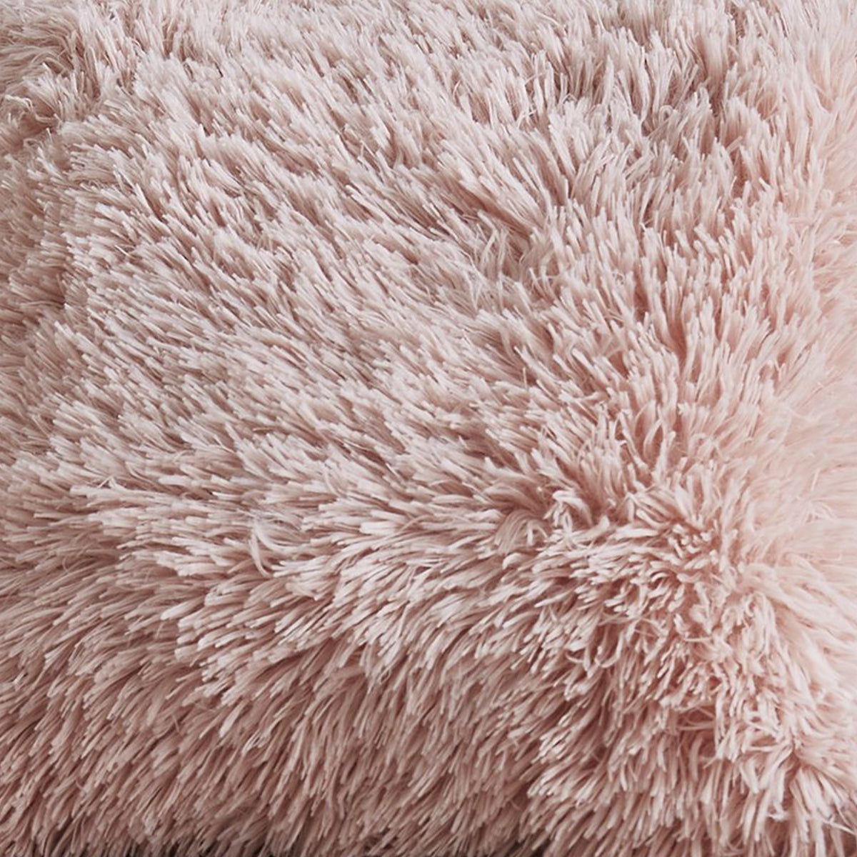 Catherine Lansfield Cuddly Heart Shaped Cushion Blush Pink