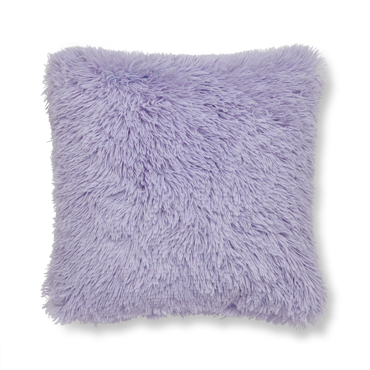 Catherine Lansfield Cuddly Deep Pile Faux Fur 45x45cm Cushion Heather