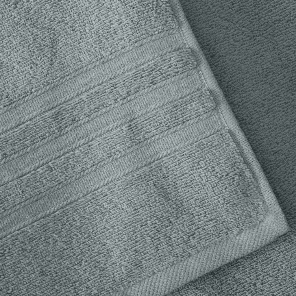 Catherine Lansfield Zero Twist 6 Piece Towel Bale Set Sage Green