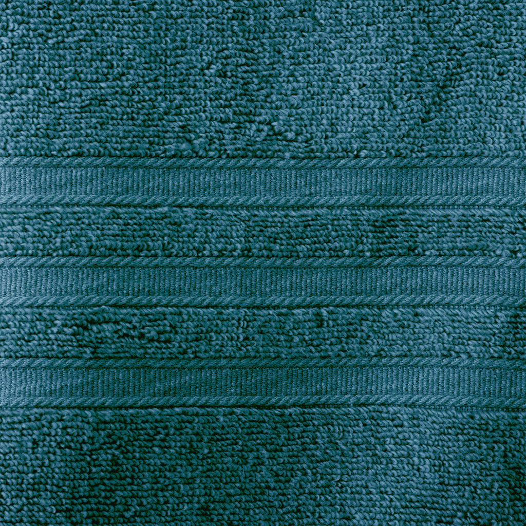 Catherine Lansfield Bathroom Zero Twist 500 GSM Soft & Absorbent Cotton Bath Sheet Pair in Teal Green