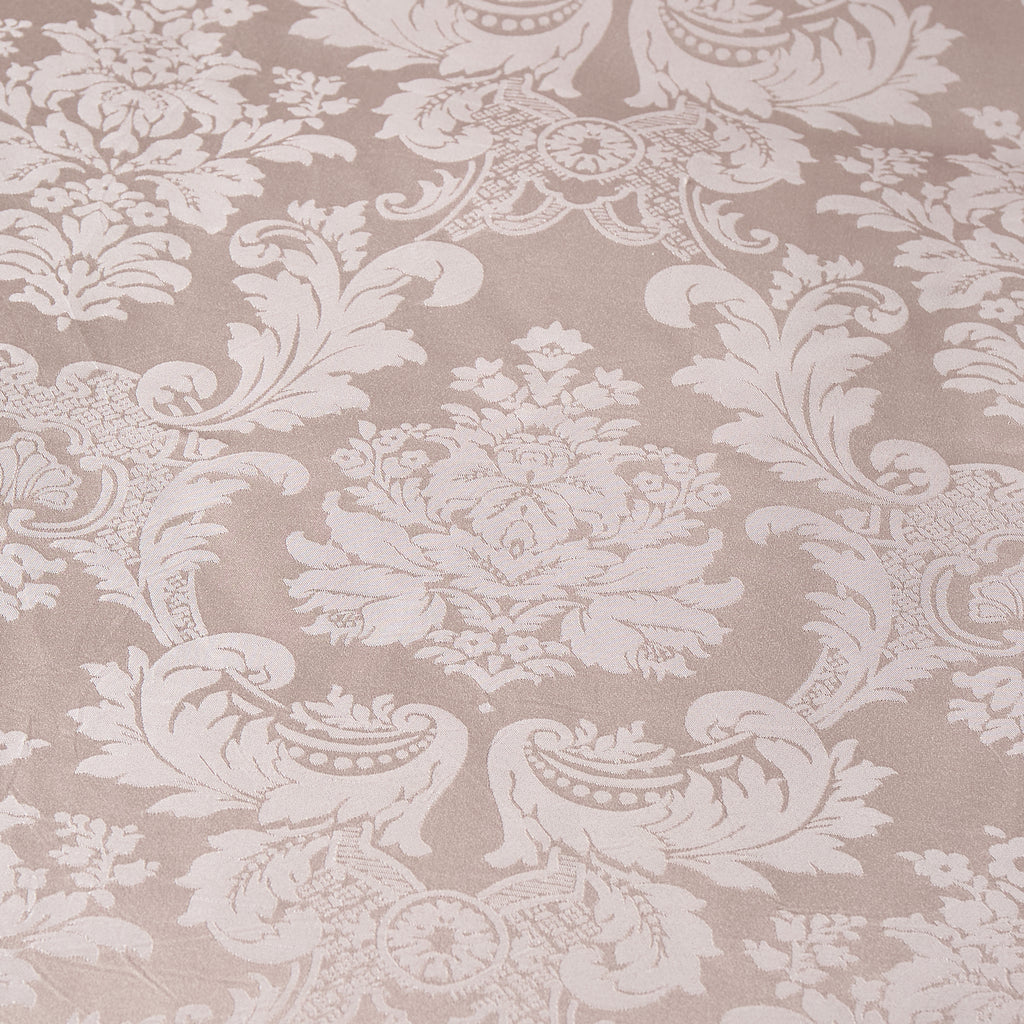 Catherine Lansfield Damask Jacquard Duvet Cover Set Champagne Gold