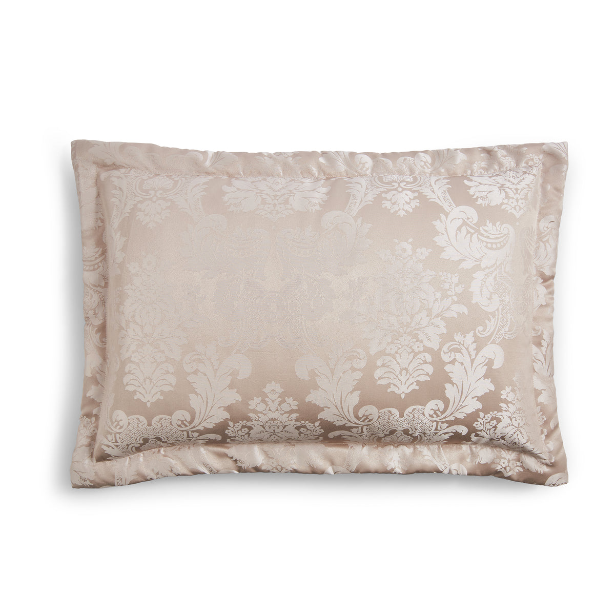 Catherine Lansfield Damask Jacquard Quilted Pillowcases Champagne – Pair