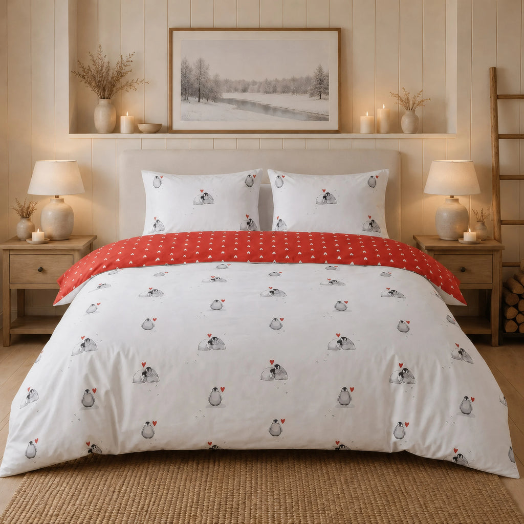 Rapport Cute Penguins Duvet Set