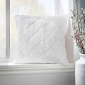 Catherine Lansfield Cosy Diamond Faux Fur Soft Touch 43x43cm Cushion White