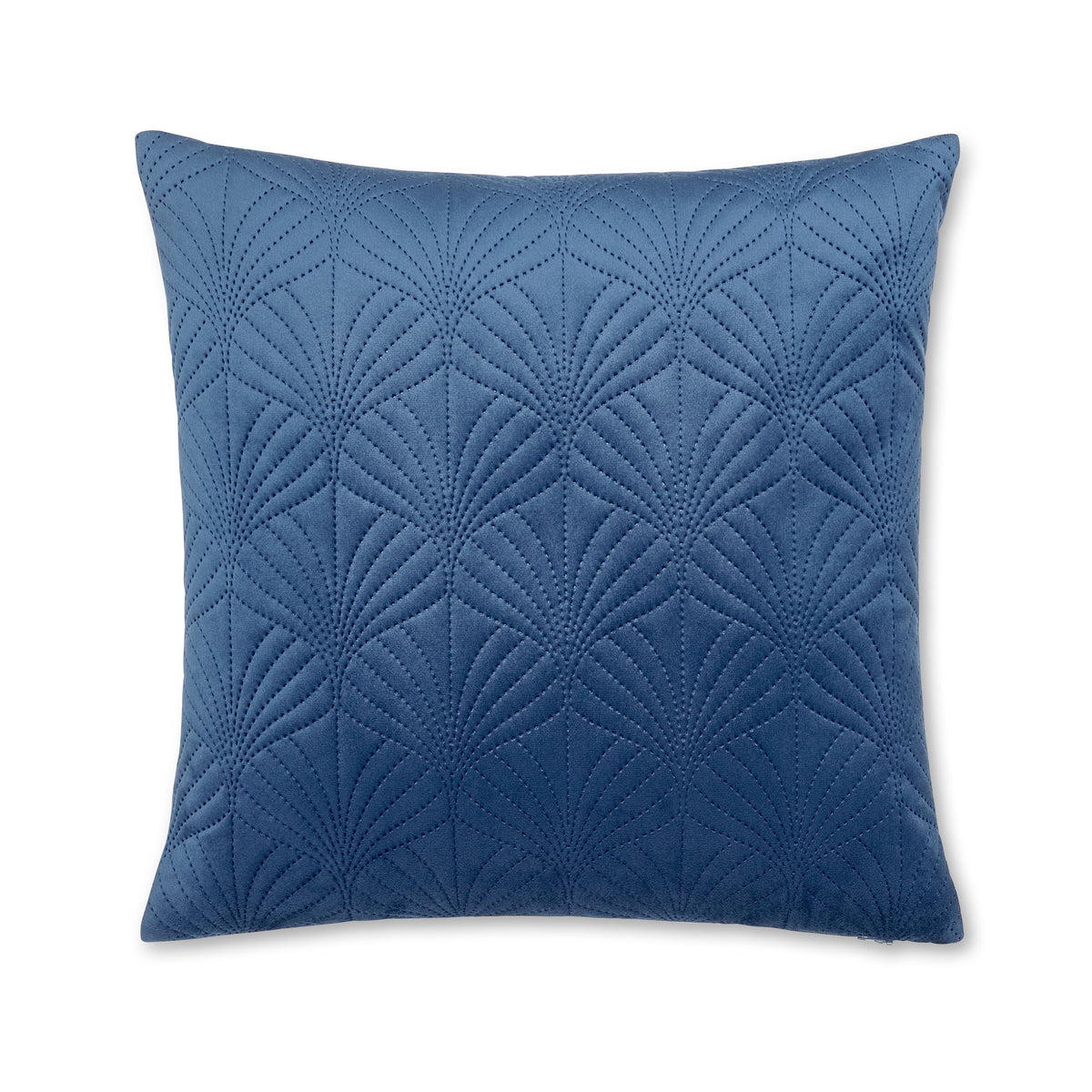 Catherine Lansfield Art Deco Pearl 45x45cm Cushion Navy Blue