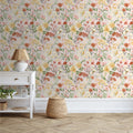 Catherine Lansfield Countryside Floral Wallpaper in Pink