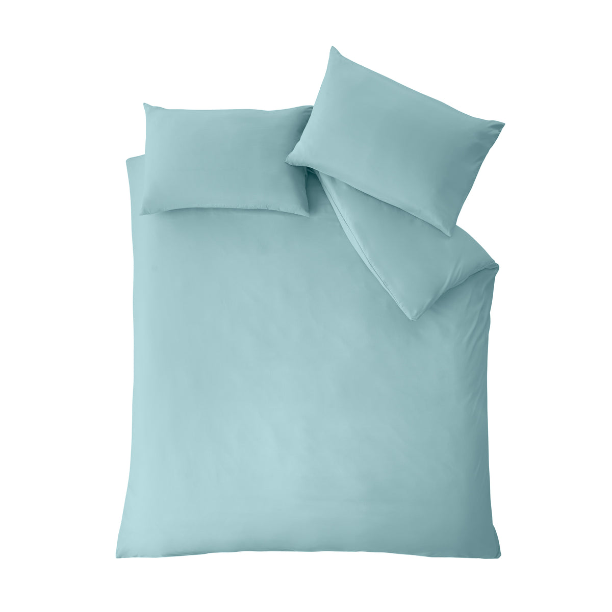 Catherine Lansfield So Soft Non-Iron Duvet Cover Set in Duck Egg