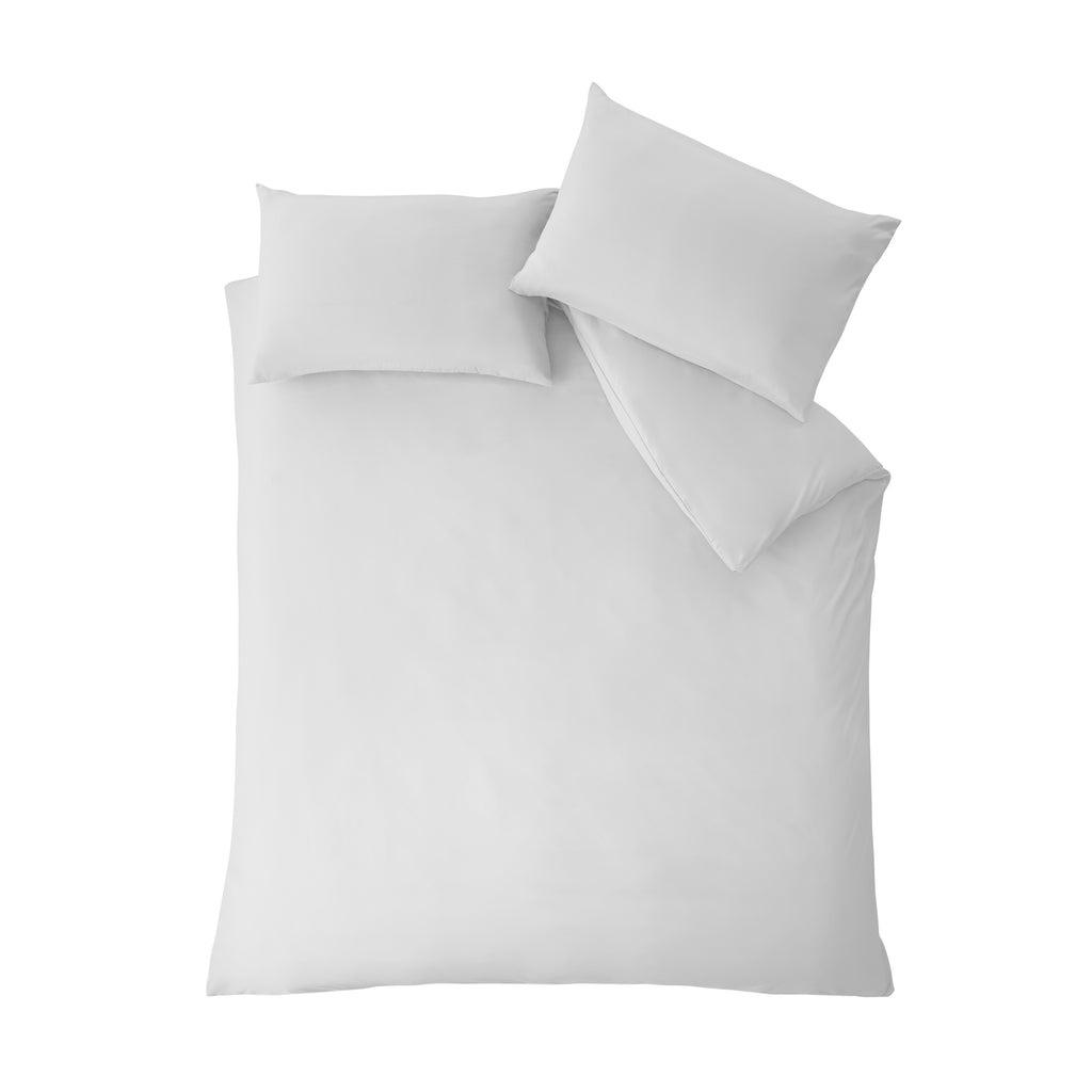 Catherine Lansfield So Soft Non-Iron Duvet Cover Set in White