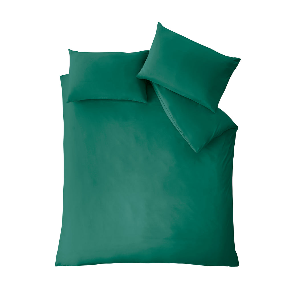 Catherine Lansfield So Soft Non-Iron Duvet Cover Set in Teal