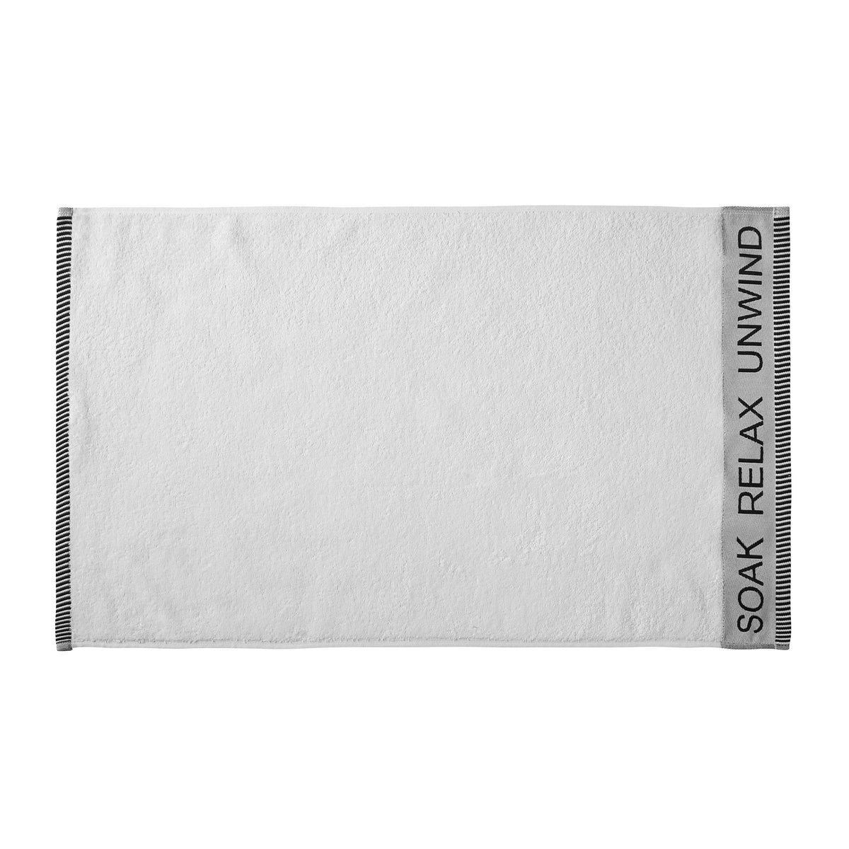 Catherine Lansfield Relax And Unwind 400GSM Towel White