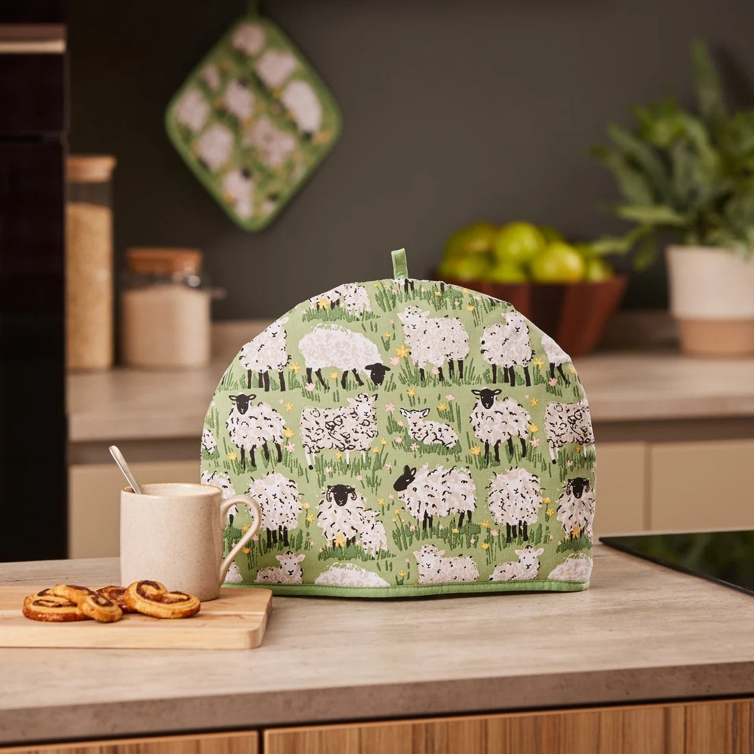 Ulster Weavers Woolly Sheep Tea Cosy in Green