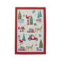 Ulster Weavers Tis the Season Christmas Recycled Cotton Blend Tea Towel in Green