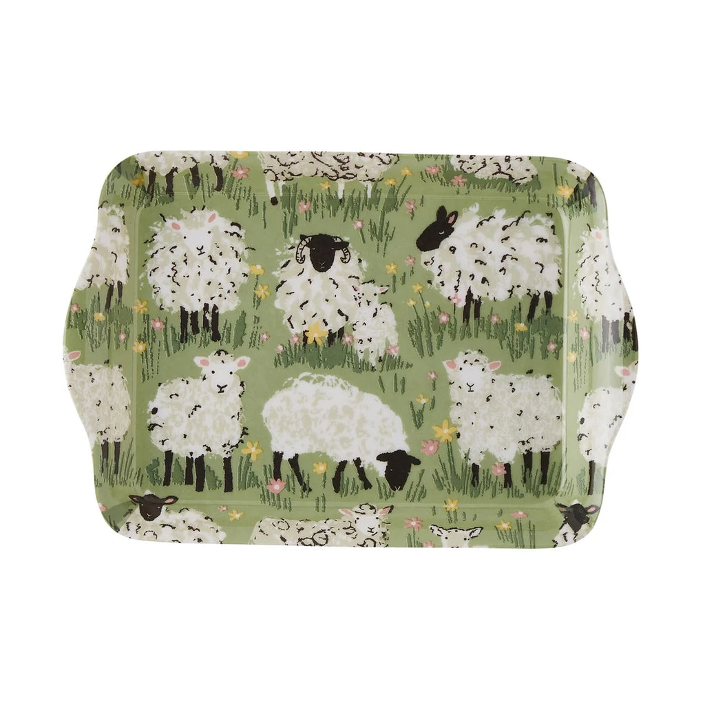 Ulster Weavers Woolly Sheep Scatter Tray in Green