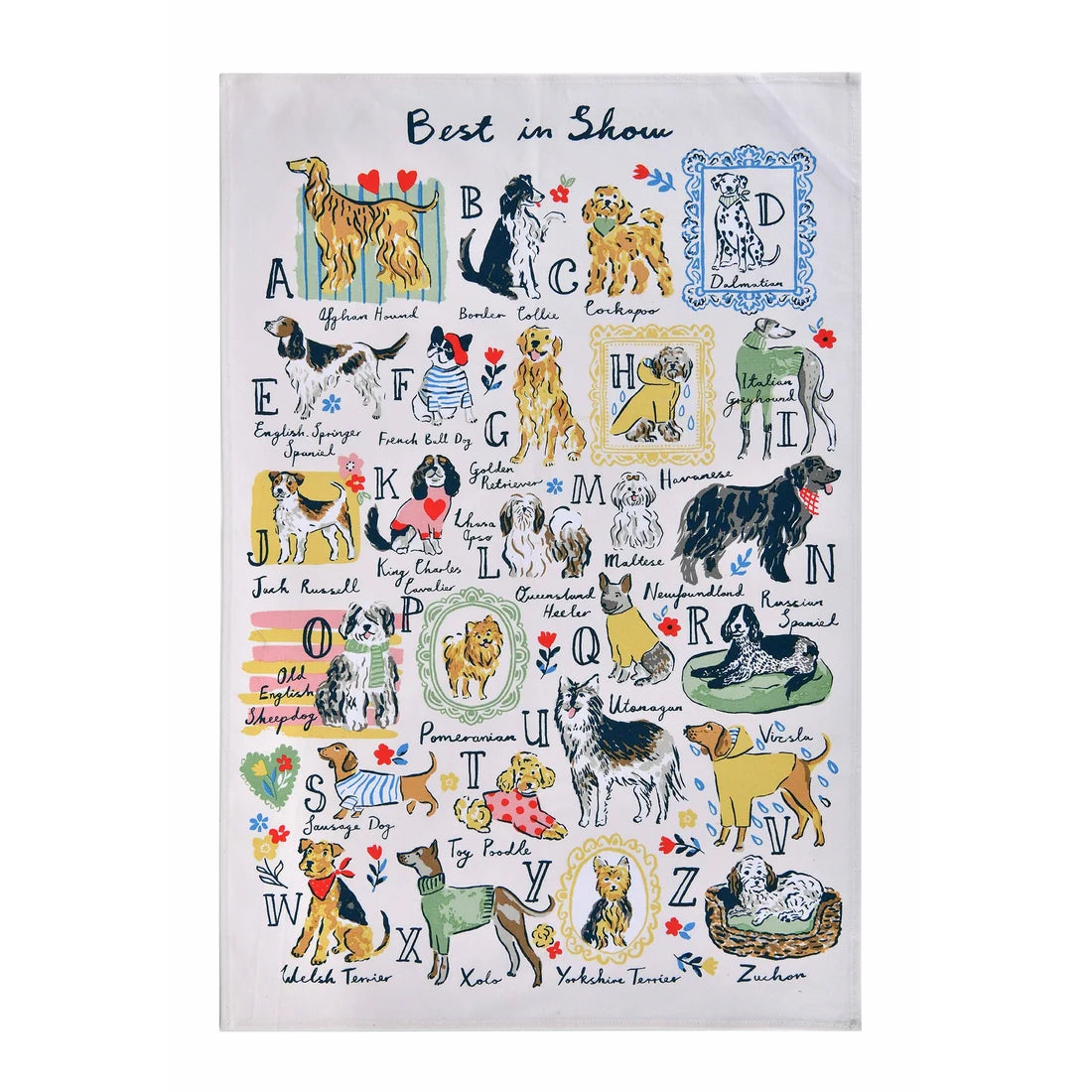 Ulster Weavers Best In Show Cotton Tea Towel in Multicolour