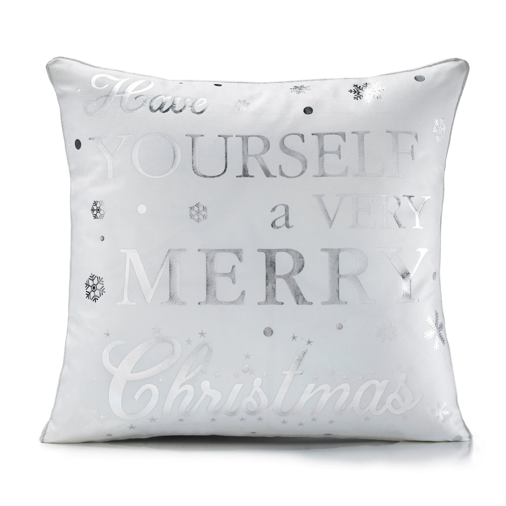 Have Yourself a Very Merry Christmas Velvet Cushion