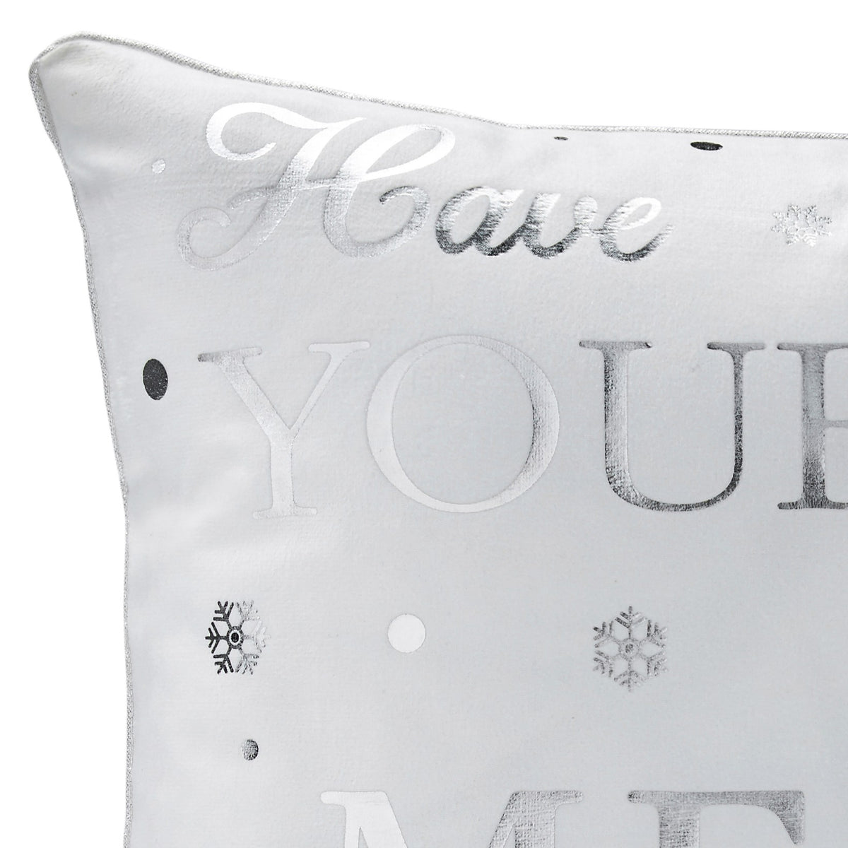 Have Yourself a Very Merry Christmas Velvet Cushion