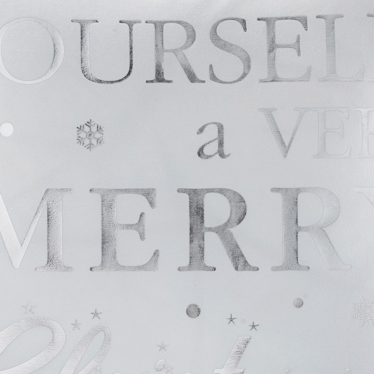 Have Yourself a Very Merry Christmas Velvet Cushion