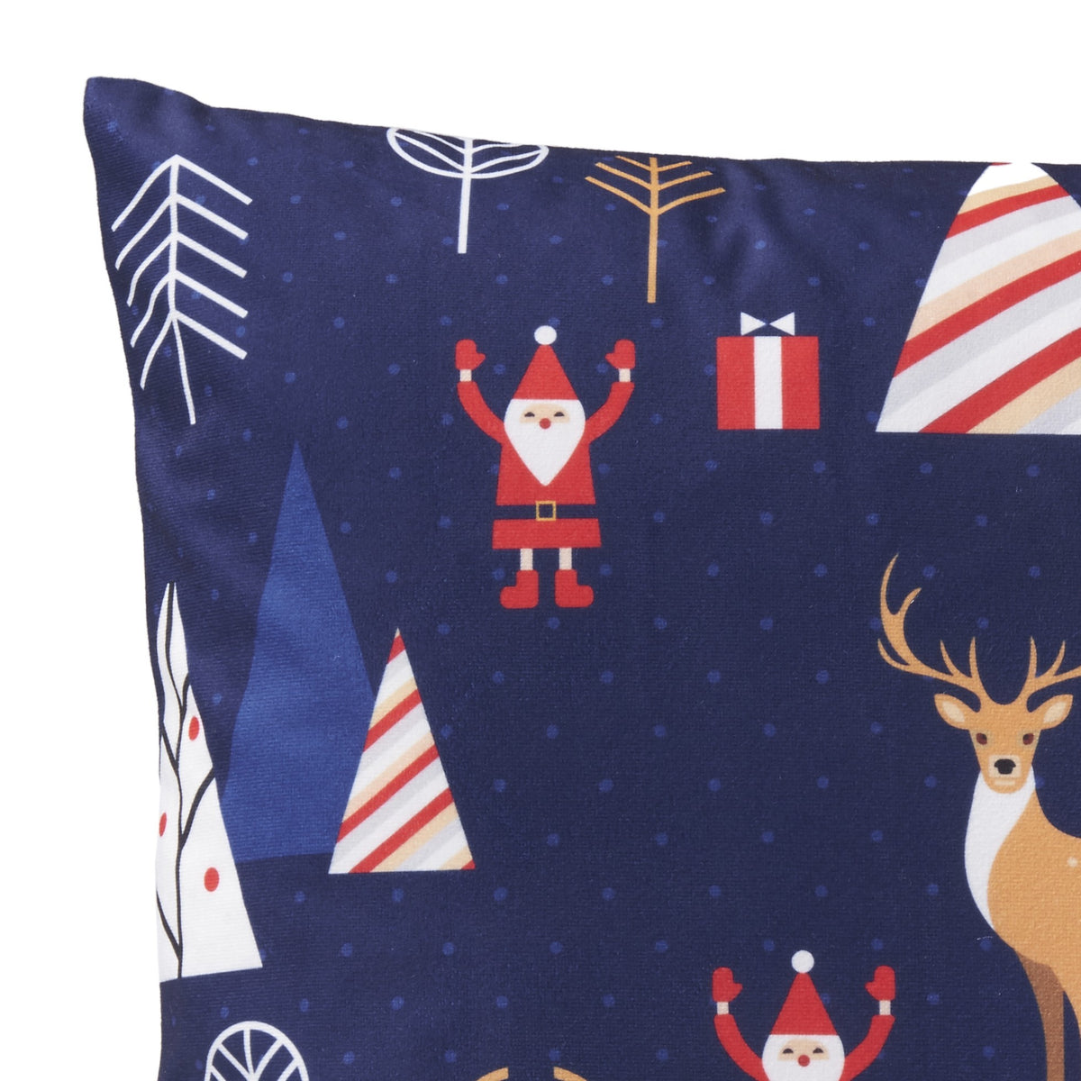Christmas Eve Velvet Christmas Cushion