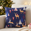 Christmas Eve Velvet Christmas Cushion