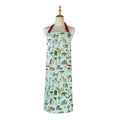 Ulster Weavers Christmas Cats Cotton Apron in Seafoam Green