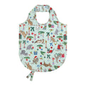 Ulster Weavers Christmas Cats Foldable Tote Bag in Seafoam Green