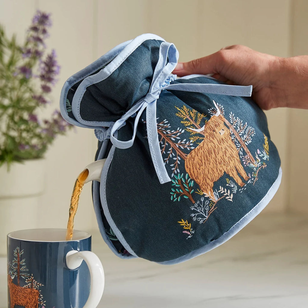 Ulster Weavers Connie the Cow Tea Cosy Muff in Navy