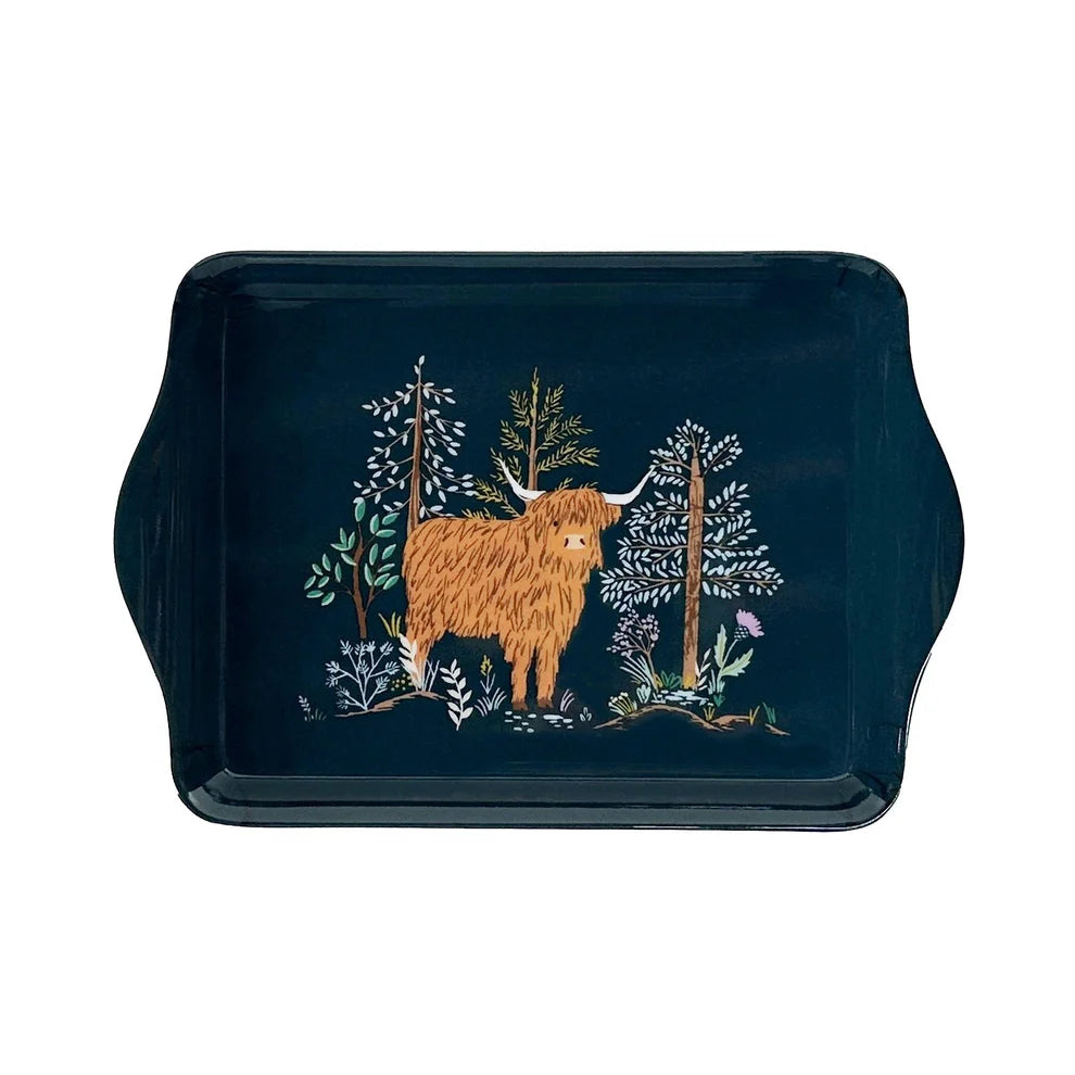 Ulster Weavers Connie the Cow Scatter Tray in Navy