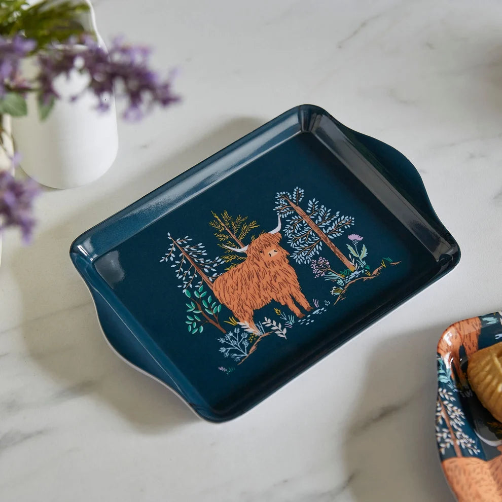 Ulster Weavers Connie the Cow Scatter Tray in Navy