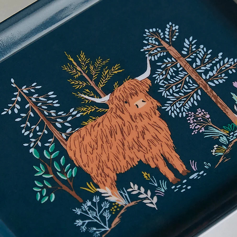 Ulster Weavers Connie the Cow Scatter Tray in Navy