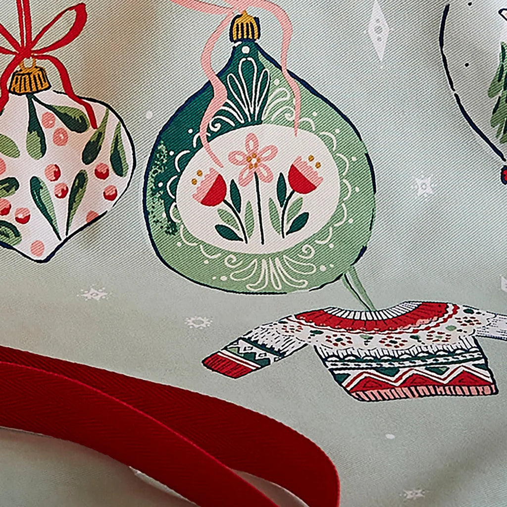 Ulster Weavers Christmas Ornaments Cotton Apron in Multicolour