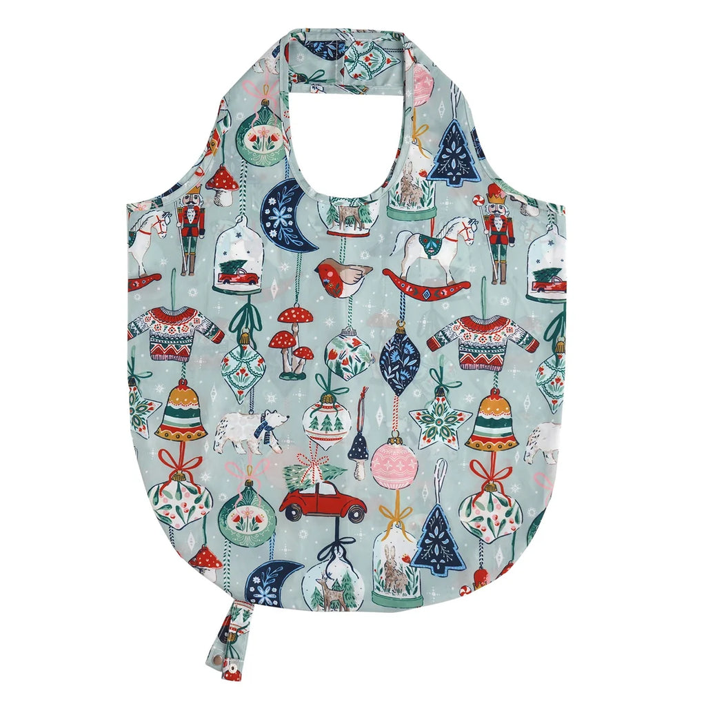 Ulster Weavers Christmas Ornaments Foldable Tote Bag Medium in Multicolour