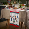 Ulster Weavers Christmas Ornaments Cotton Table Runner in Multicolour
