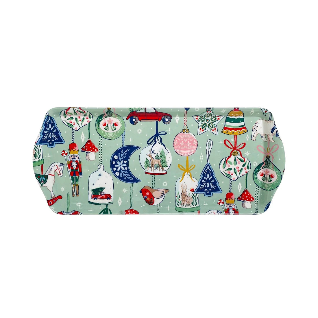Ulster Weavers Christmas Ornaments Small Serving Tray in Multicolour