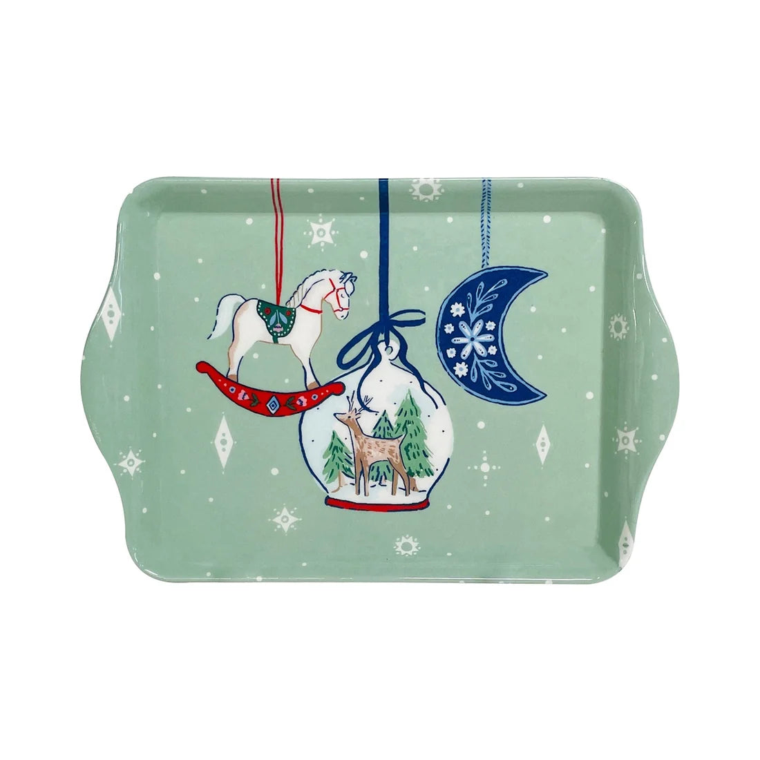 Ulster Weavers Christmas Ornaments Scatter Tray in Multicolour