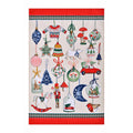 Ulster Weavers Christmas Ornaments Cotton Tea Towel in Multicolour