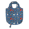 Ulster Weavers 12 Days of Christmas Foldable Tote Bag Medium in Blue