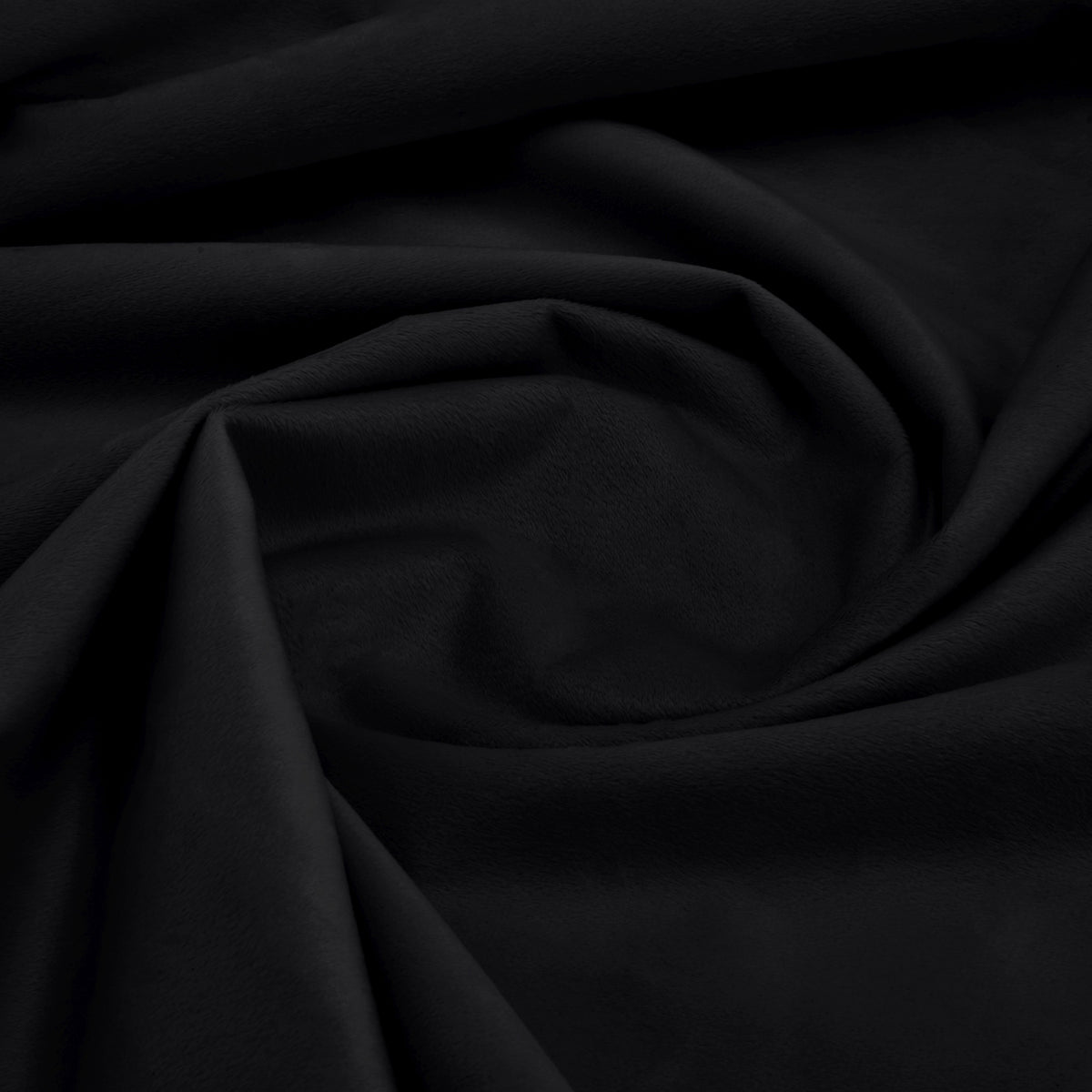 Diamondo Velvet Thermal Blackout Eyelet Curtains in Black