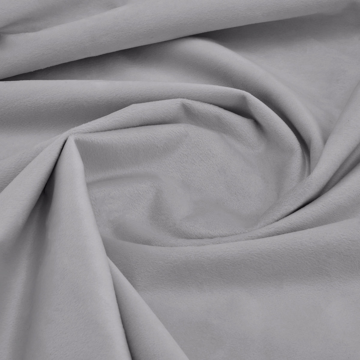 Diamondo Velvet Thermal Blackout Eyelet Curtains in Silver