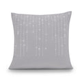 Diamondo Velvet Filled Cushion in Silver 45 x 45cm