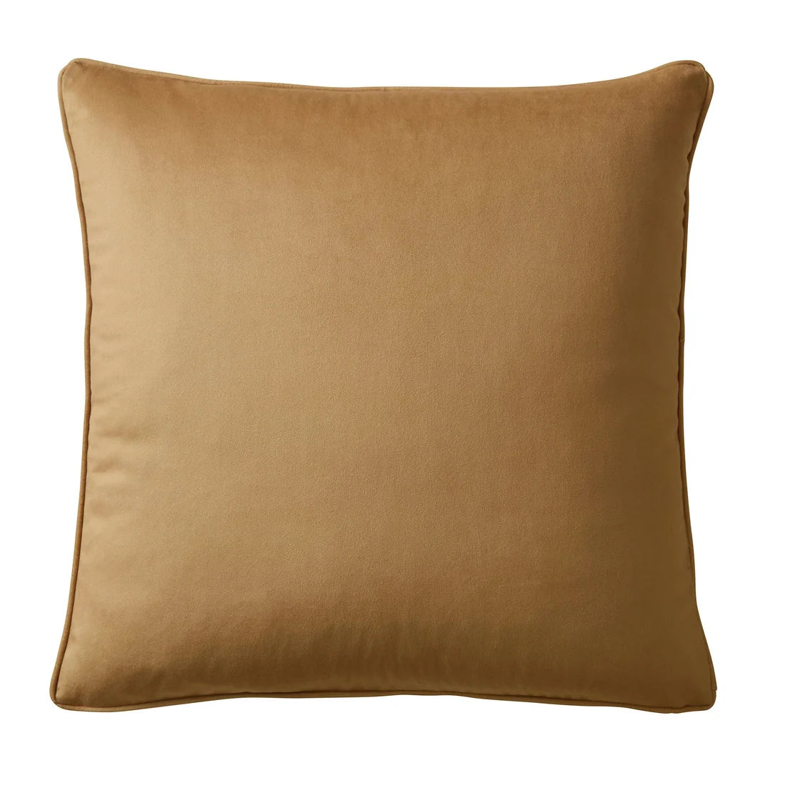 Appletree Harlan Velvet Cushion in Gold 55 x 55cm