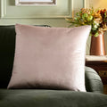 Appletree Harlan Velvet Cushion in Natural 55 x 55cm