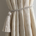 Laura Cream Rope Tassel Curtain Tie Back